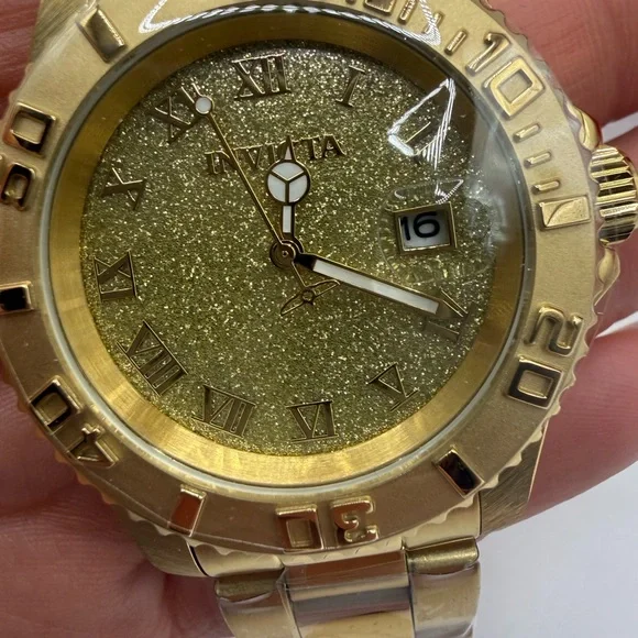 Invicta Angel Swiss Ronda 515 Caliber Women’s Watch- 40mm Gold on Gold - Picture 9 of 9